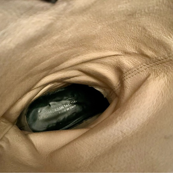 Cowgirl boots, western pony fur pattern, Italian leather, leather lined inside - Picture 7 of 15